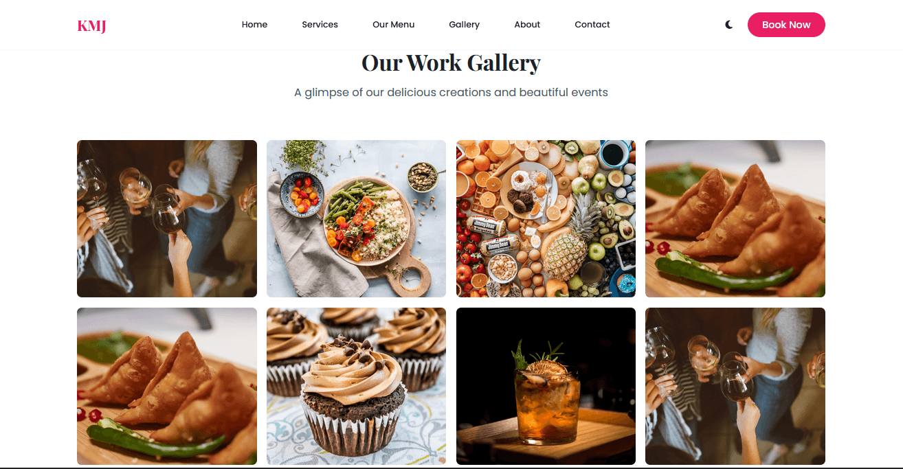 KMJ Catering & Events screenshot 2